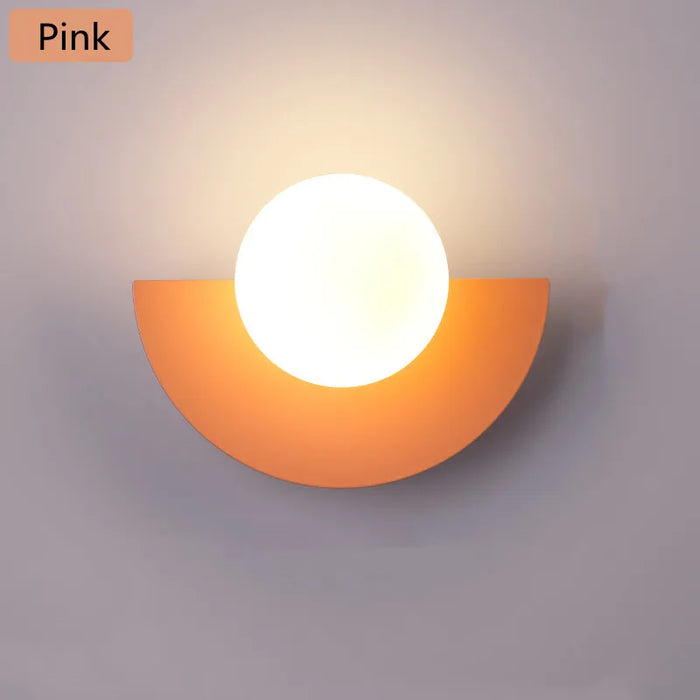 Nordic Glass Ball Wall Lamp