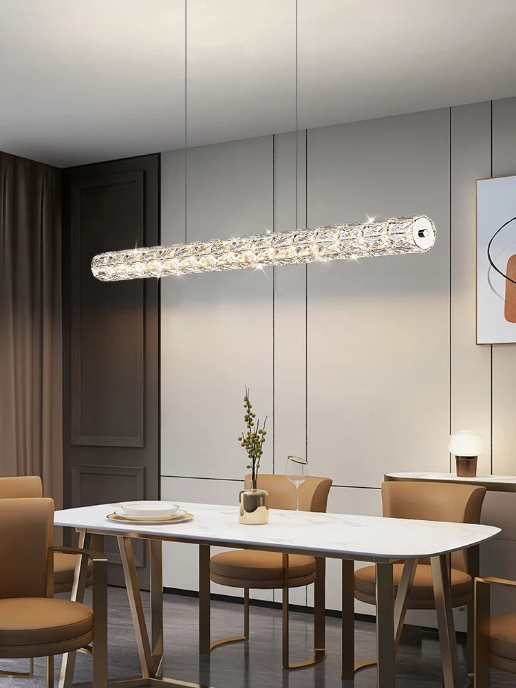 Italian Crystal Pendant Light
