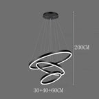 Celestial Orbit Rings Chandelier