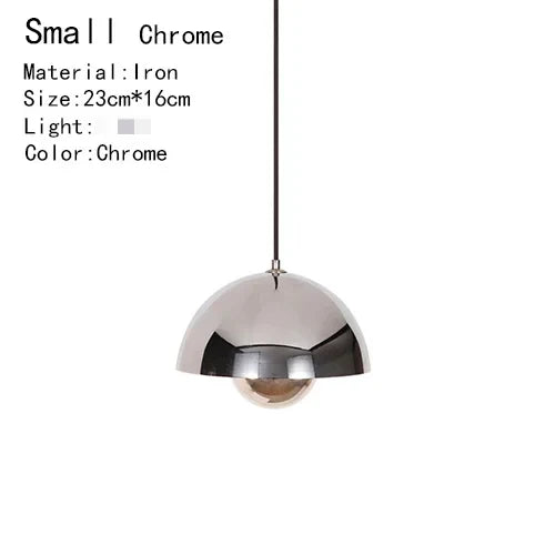 Vintage Mushroom Pendant Lamp