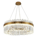 Gold Crystal Pendant Light