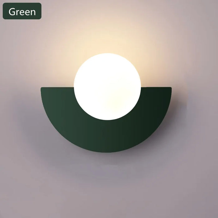Nordic Glass Ball Wall Lamp