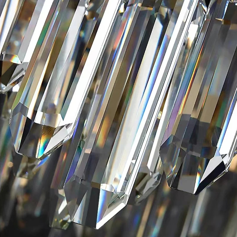Black & Gold Crystal Wall Lamp