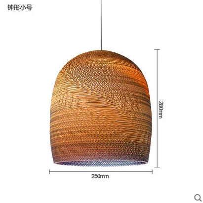 Southeast Asian Silkworm Pendant Lamp