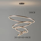Celestial Orbit Rings Chandelier