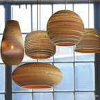 Southeast Asian Silkworm Pendant Lamp