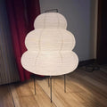 Wabi-Sabi Rice Paper Floor Lamp