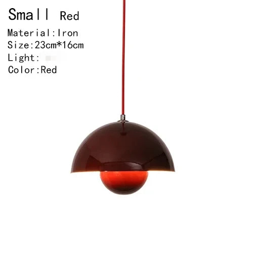 Vintage Mushroom Pendant Lamp