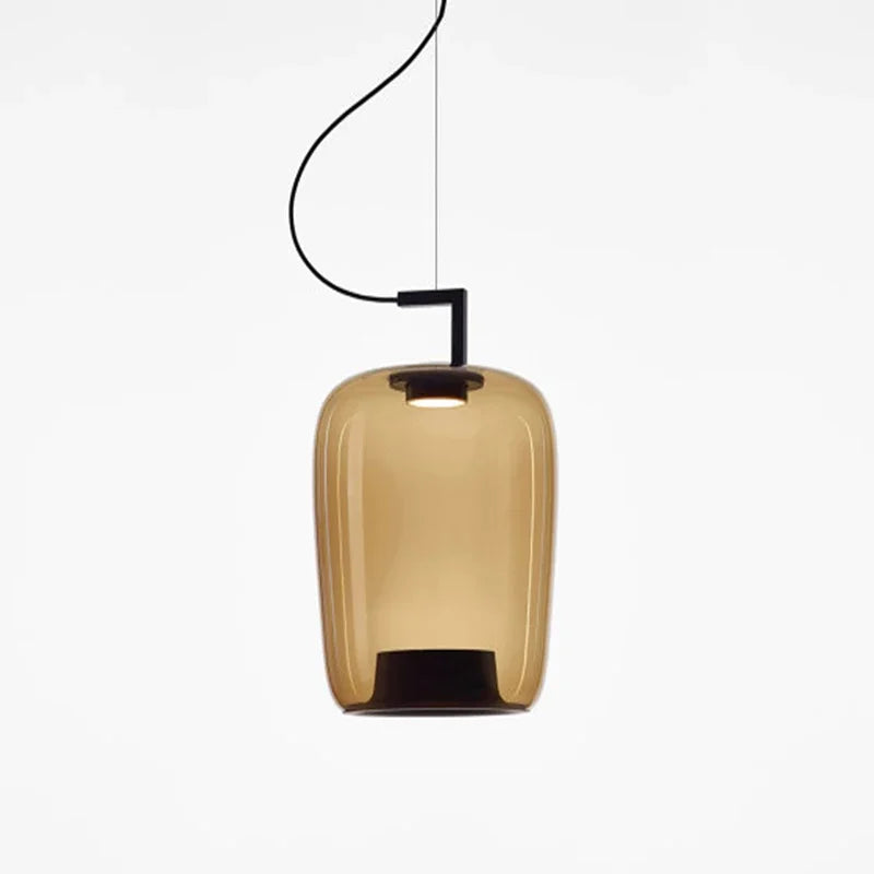 Smoked Glass Pendant