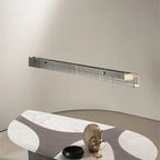 Fluted Crystal Pendant Lamp
