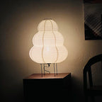 Wabi-Sabi Rice Paper Floor Lamp