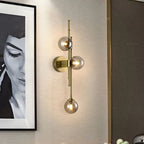 Golden Cluster Wall Light