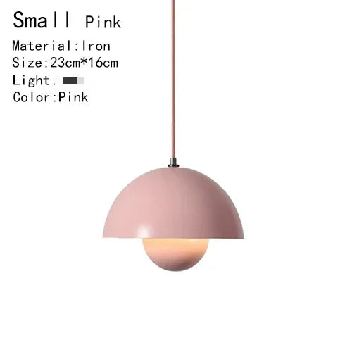 Vintage Mushroom Pendant Lamp