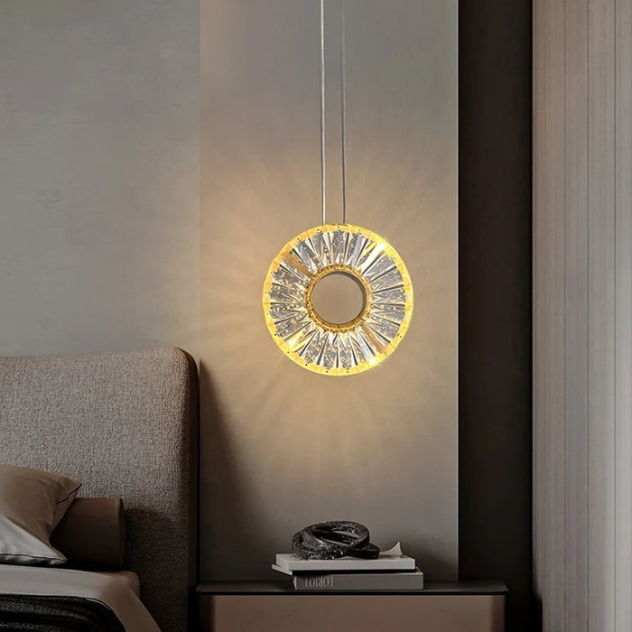 Crystal Ring Chandelier