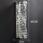 Crystal Cube Wall Sconce
