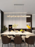 Italian Crystal Pendant Light