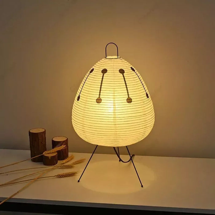 Japanese Rice Paper Table Lamp