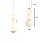 Stacked Balls Pendant Light