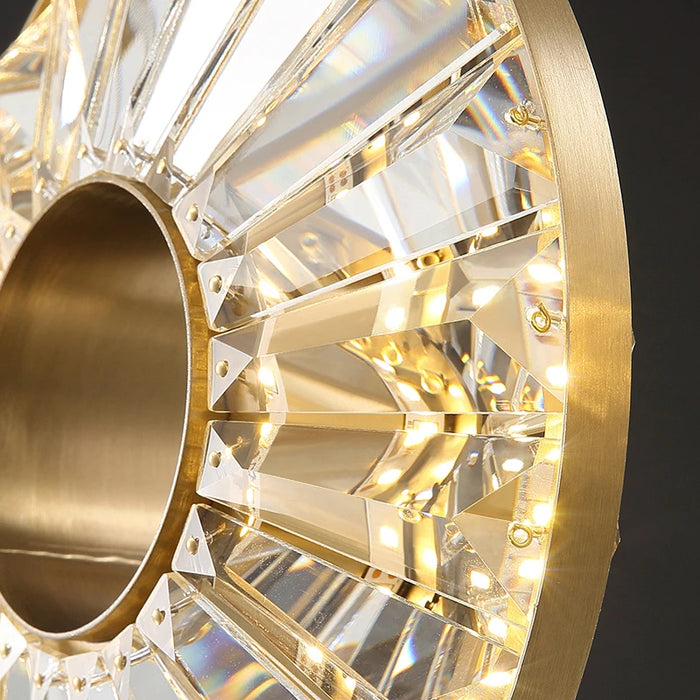 Crystal Ring Chandelier