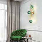 Golden Cluster Wall Light