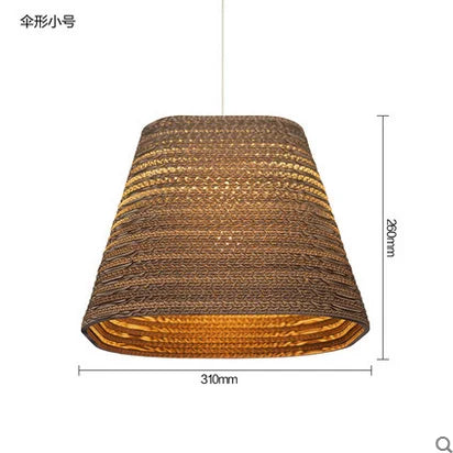 Southeast Asian Silkworm Pendant Lamp