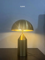 Gold Mushroom Table Lamp