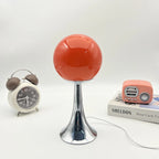 Round Glass Table Lamp