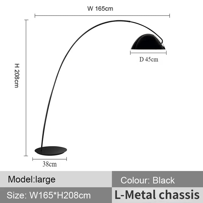 Modern Nordic Fishing Floor Lamp