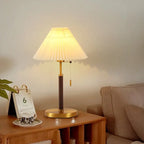 Pleated Shade Table Lamp