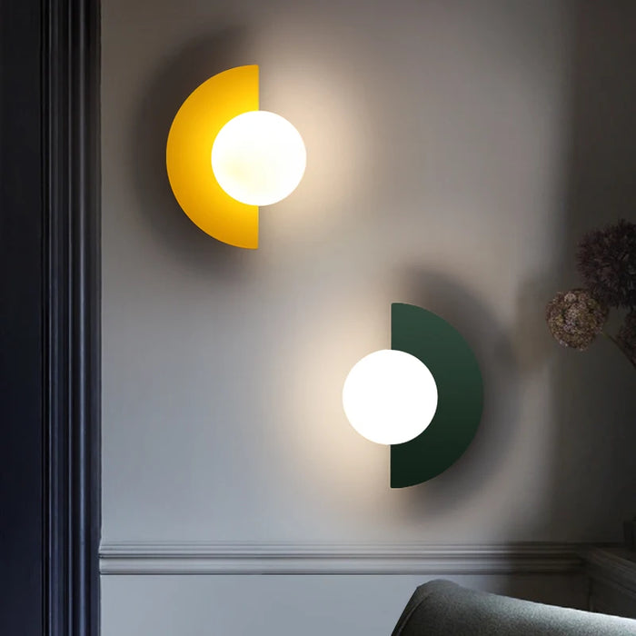 Nordic Glass Ball Wall Lamp