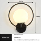 Framed Orb Wall Light