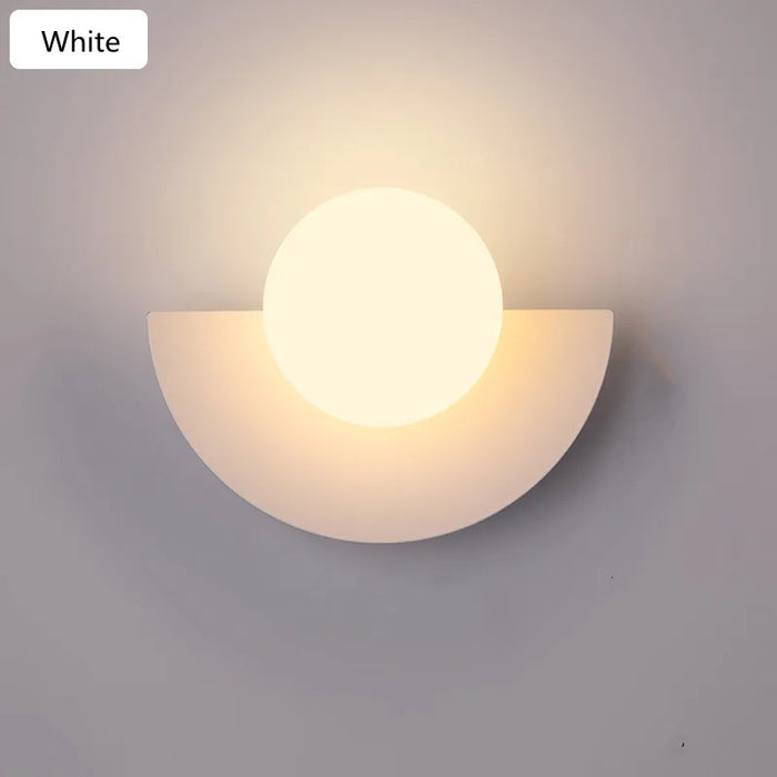 Nordic Glass Ball Wall Lamp