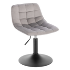 SEDOL Swivel Bar Stool with Velvet Backrest Height Adjustable Kitchen Breakfast Chair 360° Rotating Counter Stool for Home Bar Makeup Vanity and Home Office