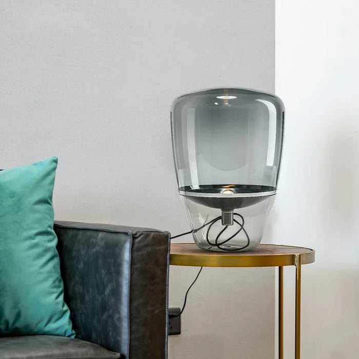Czech Glass Balloon Table Lamp
