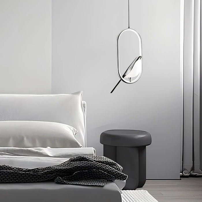 Magpie Bird Pendant Lamp