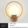 Framed Orb Wall Light