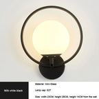 Framed Orb Wall Light