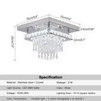 K9 Crystal Chandelier