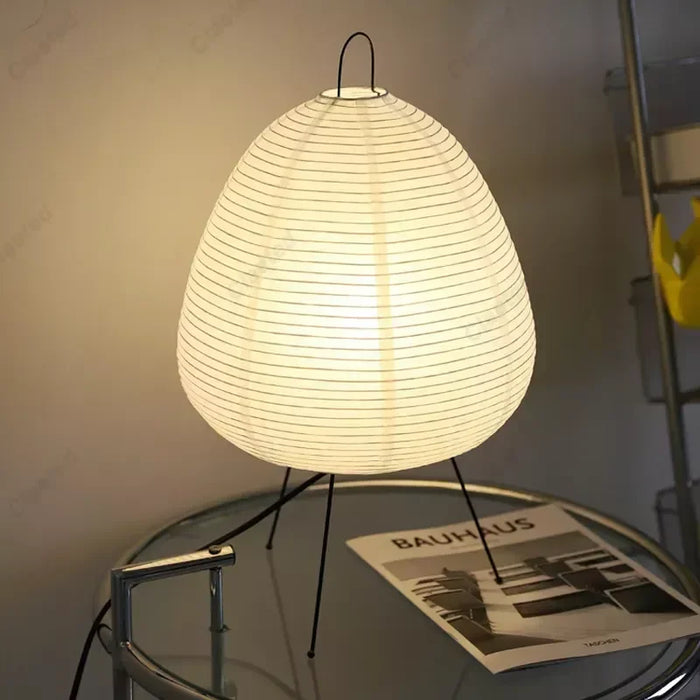 Japanese Rice Paper Table Lamp