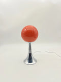 Round Glass Table Lamp