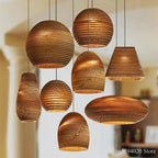 Southeast Asian Silkworm Pendant Lamp