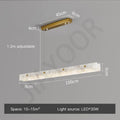 Marble Luxe Beam Pendant