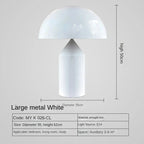 Gold Mushroom Table Lamp