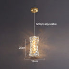 Crystal Cube Wall Sconce