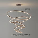 Celestial Orbit Rings Chandelier