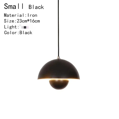 Vintage Mushroom Pendant Lamp