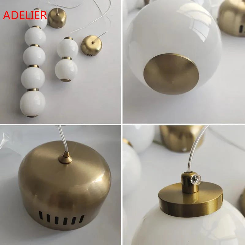Stacked Balls Pendant Light