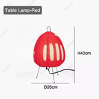 Japanese Rice Paper Table Lamp