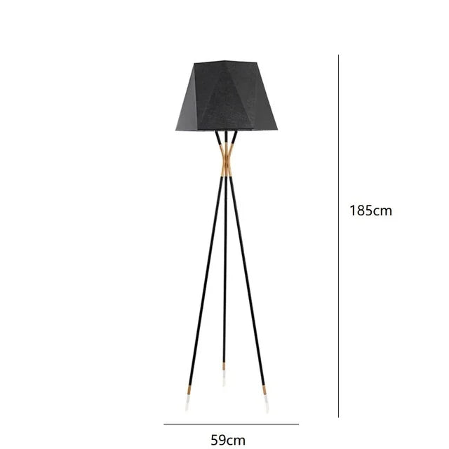 Vintage Tripod Floor Lamp