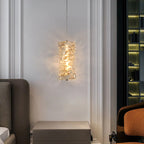 Crystal Cube Wall Sconce
